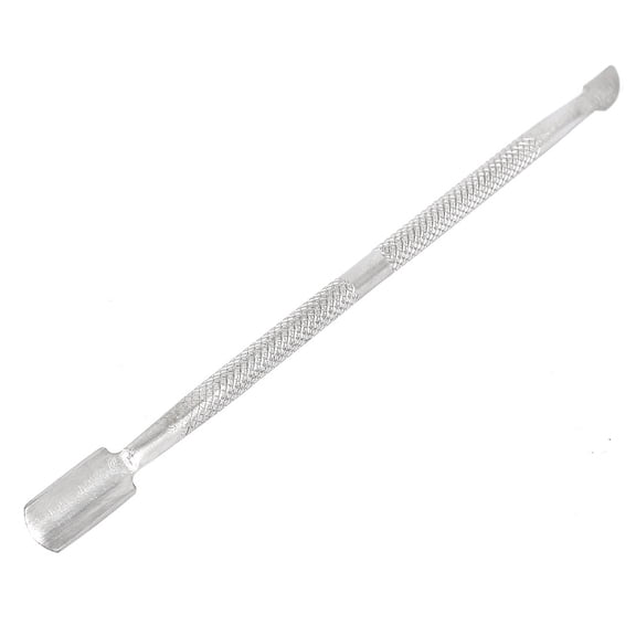 Stainless Steel Nail Cuticle Spoon Pusher Remover Cleaner Manicure Tools