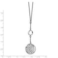 thumbnail image 4 of 925 Sterling Silver Rolo Fancy Necklace Chain Filigree w/1.5in ext. 15.75 inch, 4 of 4