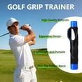 thumbnail image 6 of Golf Grip Trainer Fix Your Slice Hook, Train Correct Hand Position, Build Muscle Memory for Consistent Swing, Removable Attachment Fits All Standard Golf Clubs, for Beginners & High Handicap Golfers, 6 of 6