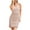 Khaki 436, variant on Henpk Summer Dresses for Women Striped T Shirt Dress Casual Midi Dress Short Sleeve Sundress with Pockets Fashion Summer Sexy Backless Knitted Camisole Dress With Striped Color Blocking Beach Beige L
