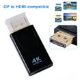 thumbnail image 2 of Wmool Display Port DP Male To HDMI Female Adapter Converter For 4K HD 1080P B1X0, 2 of 8