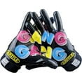 thumbnail image 2 of Battle Sports Gang Gang Double Threat Adult Football Gloves - Large - Black, 2 of 4