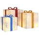 thumbnail image 1 of Set de 3 cajas navideñas iluminadas VidaXL con 64 LED, 1 of 9