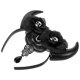thumbnail image 4 of KAKOWELY Diadema de Halloween: Diadema de cuernos de diablo con calavera para mujer - Diadema de cosplay para fiestas, cosplay y eventos de maquillaje, 4 of 4