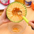 thumbnail image 5 of 3pcs Multifonctions Fruits Coupeur de Sculpture Acier Inoxydable Melon Baller Scoop Cuisine Fournitures, 5 of 5