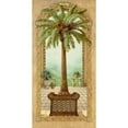 thumbnail image 3 of Kruskamp, Janet 14x24 Black Modern Framed Museum Art Print Titled - Palm Tree in Basket I, 3 of 5