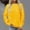 Yellow, variant on VgaVtl Beige Sweatshirt Women Lightweight Casual Basic Womens Sweatshirts Loose Fit Pullover Solid Color Tops