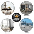 thumbnail image 3 of Puleyun Round Carpet Living Room Nordic Letter Bedroom Table Coffee Floor V3W5 Bedside Carpet Mat Rugs Slip Printed Mats Non, 3 of 8