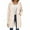 AG07_Beige, variant on Women's Zip Up Hoodies Oversized Solid Color Long Tunic Sweatshirts Casual Fall Jacket Coat with Pockets Mint Green L