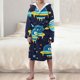 thumbnail image 1 of Ropa de cama Ropa infantil Albornoz grueso con capucha alargado Pijamas de terciopelo para niñas Camisón de poliéster para niñas, 1 of 7