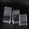 thumbnail image 4 of KLKCMS 3pcs/ Set Acrylic Necklace Display Stand Pendant Holder Organizer Clear, 4 of 9