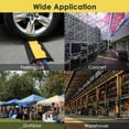 thumbnail image 3 of Yescom Cable Ramp Protector 2 Channel Garden Hose Protecitive 22000 Lbs Load Capacity Speed Bump for Road Driveway, 3 of 9