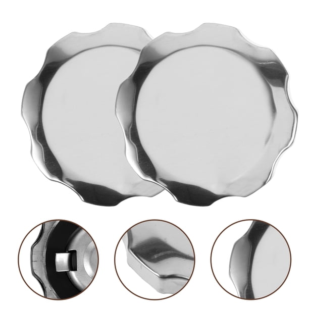 Tapones Para Tambor De Combustible/Agua - 2 Unidades - Acero Galvanizado, Rosca De Tornillo