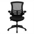 thumbnail image 4 of Scranton & Co Mid-Back Mesh Office Chair in Black Fabric, 4 of 4