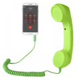 thumbnail image 1 of Classic Comfort Retro Phone Handset Speaker Phone Call Mic Receiver For  Android Phones 7 Colors 3.5mm, 1 of 6