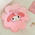 thumbnail image 4 of Sanrio-bonito cojín de flores de Hello Kitty Kuromi, almohada de dibujos animados de Anime, peluches adorables, decoración del hogar, regalos de navidad, 4 of 5