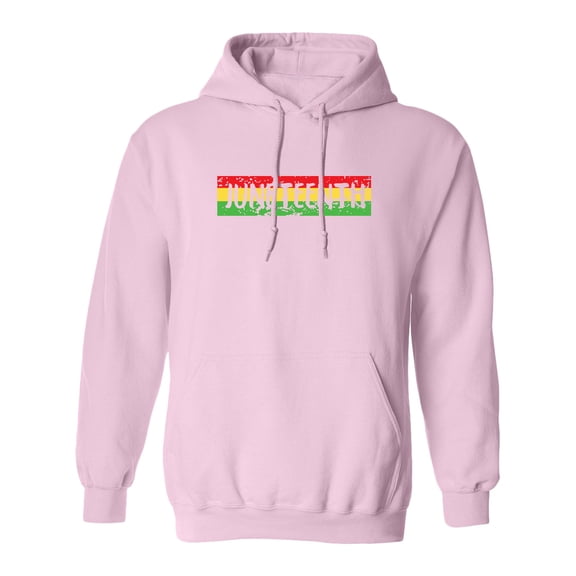 Inktastic Juneteenth Banner in Red Yellow and Green Adult Hoodie Sweatshirt