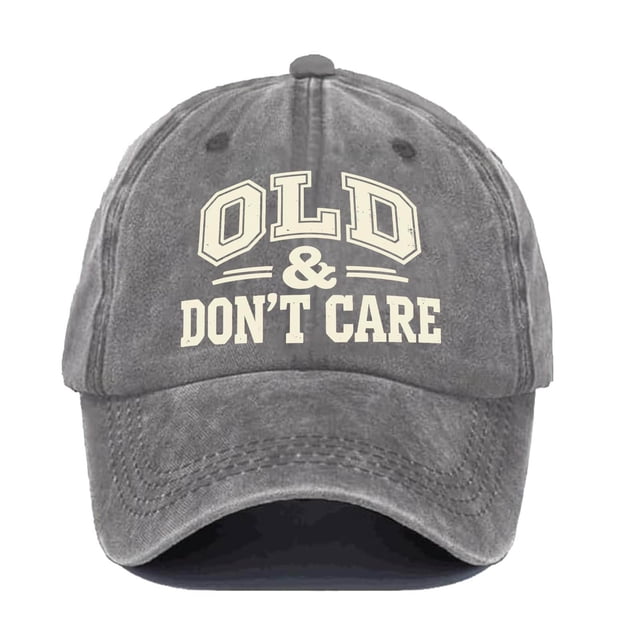 Washed Baseball Cap for Outdoor Sports and Everyday Use with Printed Design Lightweight Breathable Headwear for All Seasons