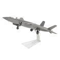 thumbnail image 3 of Rushawy 1:72 Craft Building Model Kits Table Scene 4D Plane Model Airplane Miniature for Gray, 3 of 8