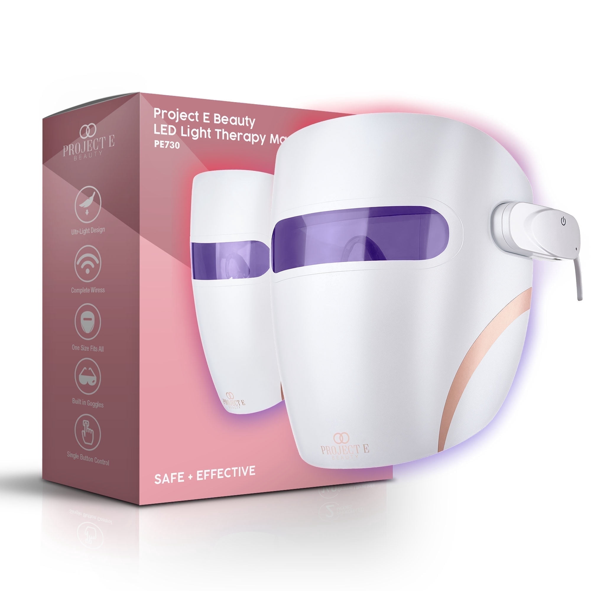 Project E Beauty Lumamask Pro Facial Skin Device | LED Light