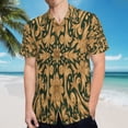 thumbnail image 5 of High Quality Hawaiian Shirts for Men Short Sleeve Aloha Beach Shirt Floral Summer Casual Button Down Shirts Blouses SBRTOD, 5 of 7