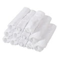 thumbnail image 2 of Milaget 12 Pieces Face Cradle Covers Beauty Massage Table Headrest Covers for Chairs White, 2 of 9