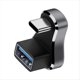 thumbnail image 2 of 180 Grados Ángulo USB C Adaptador USB-C PD Carga Tablets USB C U Forma Convertidor para Vapor Cubierta Accesorios, C-A 10g 36w, 2 of 5
