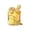 Yellow, variant on KOYPTL Cute Water Bottle 26oz Kawaii Water Bottle Funny Bear Water Bottles with Straw and Strap Dual Compartments Leak-proof Plastic Drinking Cup for Sport Travel