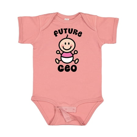 

Inktastic Future CEO Girls Baby Bodysuit