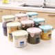 thumbnail image 2 of Advancent Plástico Sellado Latas Cocina Caja Almacenaje Transparente Food Bote Keep Fresh Organizadores de utensilios de cocina verde S Advancent HA0062-02B, 2 of 6