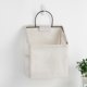 thumbnail image 2 of Bolsa de almacenamiento de tela Bolsa de almacenamiento montada en la pared detrás de la puerta Bolsa de almacenamiento para baño - Blanco con gancho transparente Material: ANGGREK Otros, 2 of 8