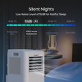 thumbnail image 3 of TOSOT 10,000 BTU Portable Air Conditioner, Easier to Install, Quiet and 3-in-1 Portable AC, Dehumidifier, Fan for Rooms Up To 300 sq ft, Aovia Series, 3 of 9