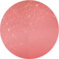 thumbnail image 1 of Ahgly Company Machine Washable Indoor Round Transitional Fire Engine Red Area Rugs, 6' Round, 1 of 7