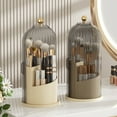 thumbnail image 1 of Xihbxyly Organizador de Maquillaje Giratorio, Transparente, para Guardar Pintalabios, con Múltiples Compartimentos, para Escritorio, Estilo Moderno, Ideal para Dormitorio U Oficina, 12,7 X 12,3 X 27, 1 of 6