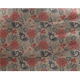 thumbnail image 4 of oneOone Georgette Viscose Light Beige Fabric Leaves & Floral Artistic Sewing Fabric By The Yard Printed Diy Clothing Sewing Supplies 42 Inch Wide, 4 of 4