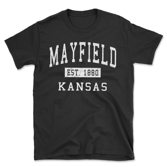 Mayfield Kansas Classic Established Men's Cotton T-Shirt
