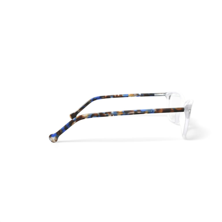 M America Women's MU216 Square Prescription Eyeglasses with Case