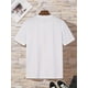 thumbnail image 2 of Camiseta cómoda con estampado de letras para hombre, ideal para el fitness, ideal para verano y actividades al aire libre., 2 of 6