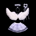 thumbnail image 4 of Alas de plumas de ángel para espectáculos de niños, festivales, escenarios, accesorios para fotos de bodas, princesas, 4 of 4