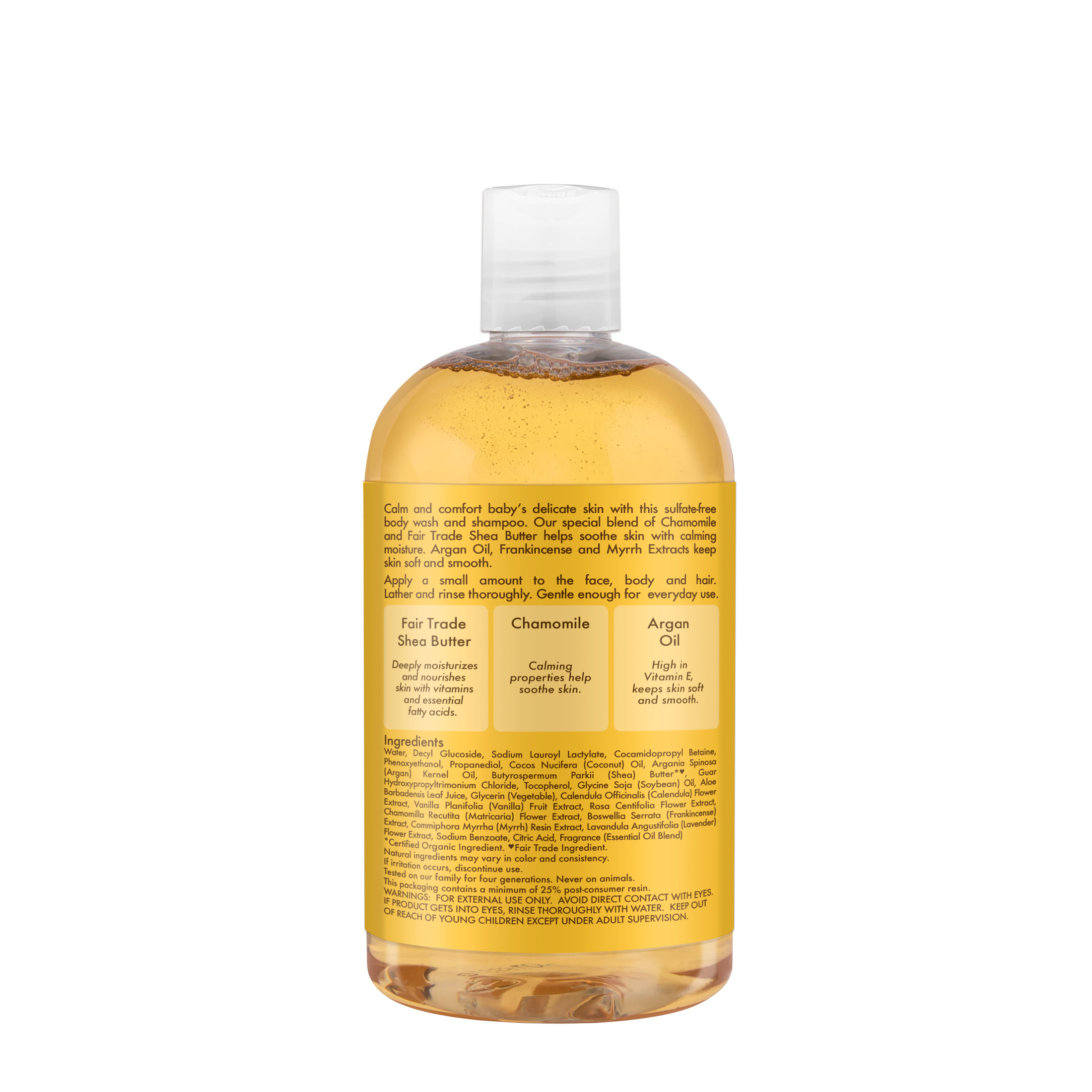 SheaMoisture Baby Wash & Shampoo Raw Shea & Chamomile photo 6