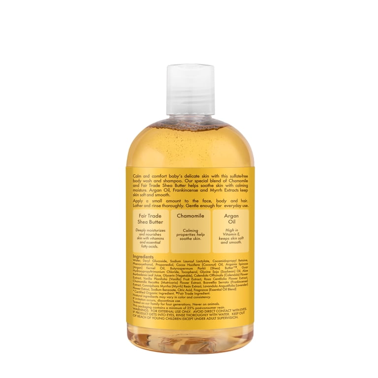 SheaMoisture Raw Shea, Chamomile & Argan Oil Baby Wash photo 7