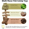 thumbnail image 2 of Natural Cat Dental Toy, PurriDent - Fix Your Cat’s Dental Health, Natural Fishbone Cats Dentals Toy, Interactive Kitten Chew Playthings, Pets Cat Chew Stick Toys, for Cats Teeth Cleaning (B), 2 of 4