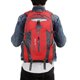 thumbnail image 4 of Naiovety al aire libre Hombres Mujeres deportiva de viaje grande Cremallera doble Senderismo Camping escolar Kits de desorden para acampar rojo Naiovety OD1053-01, 4 of 6