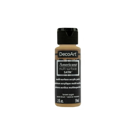 UPC: 0766218065506 | DecoArt Americana Multi-Surface Acrylic Color 2 oz. Brown Sugar