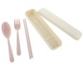 thumbnail image 1 of Travel Cultery Set Dinnerware Pink, 1 of 8