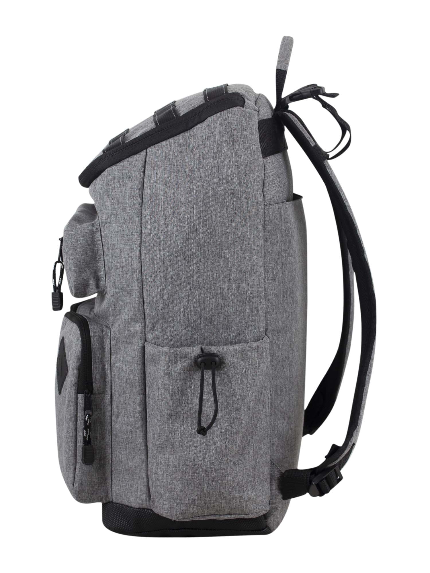 Eastsport Utility Diaper Backpack Bag with Bonus Changing Pad, Grey