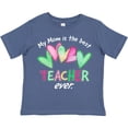 thumbnail image 3 of Inktastic My Mom is the Best Teacher Ever Boys or Girls Toddler T-Shirt, 3 of 5