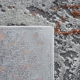 thumbnail image 6 of SAFAVIEH Craft Kaelee Abstract Area Rug, 6'7" x 9', Grey/Orange, 6 of 8