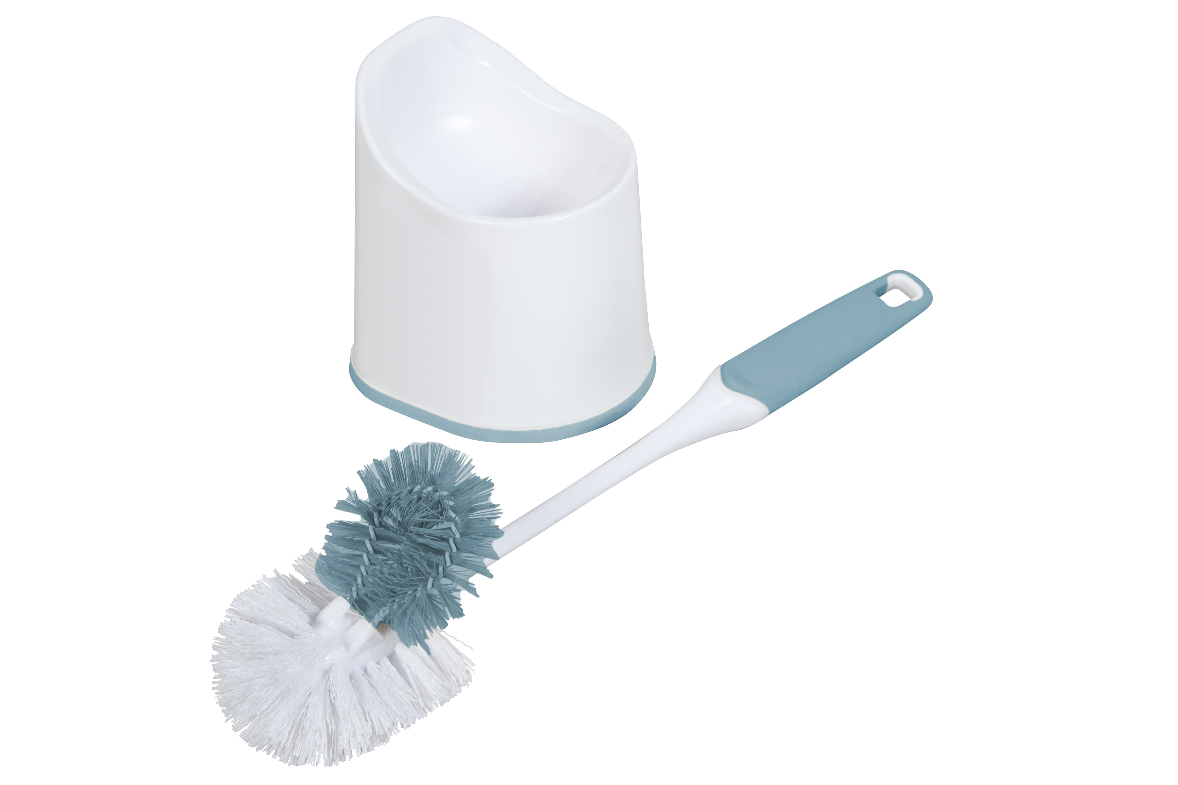 (4 pack) Great Value Toilet Bowl Brush with Caddy