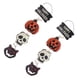 thumbnail image 4 of Letrero de madera para puerta de bienvenida de Halloween, 2 uds., feliz Halloween, calabaza, Castillo, fantasma, decoración, 4 of 8